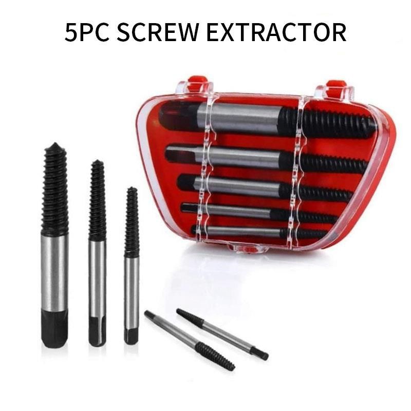 5pcs/lot Screw Extractors Damaged Broken Screws Removal Tool