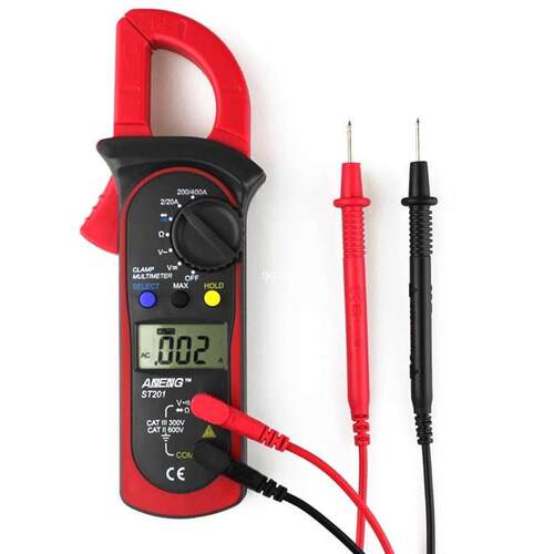 LCD Digital Clamp Multimeter Tester OHM Amp Volt Meter AC/DC