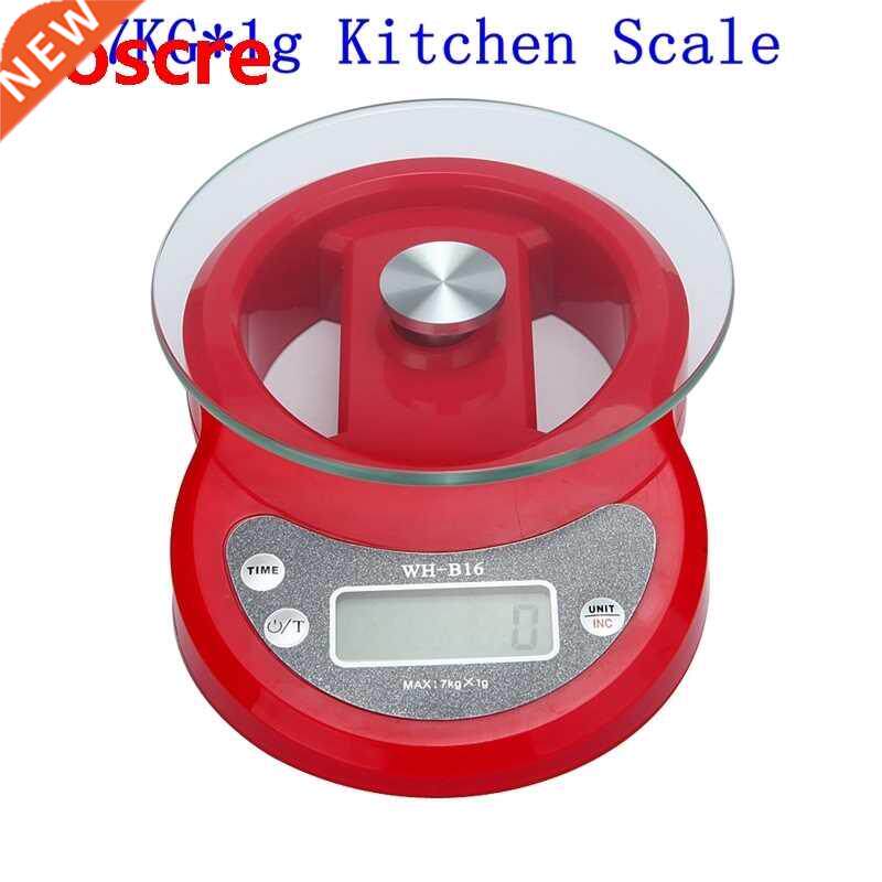 High Precision 7KG LCD Digital Kitchen Scale 7kg/1g Portable
