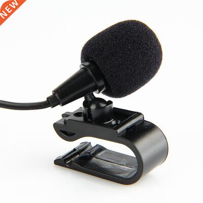 3.5mm External Microphone Mini Car Audio Wired Microphone w/