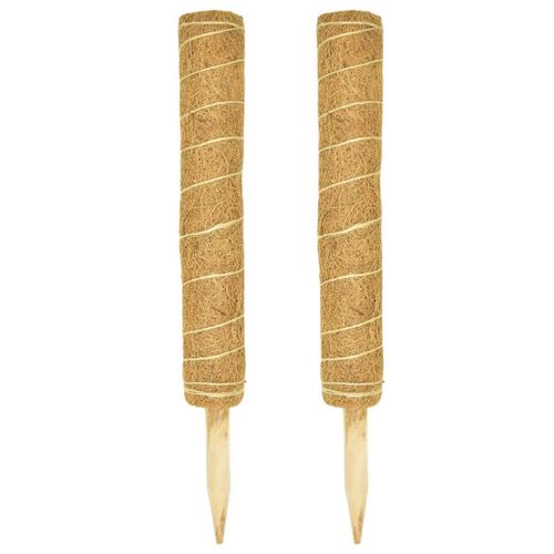 2PCS 17 Inch Coco Coir Totem Poles-Supports Indoor Plants to