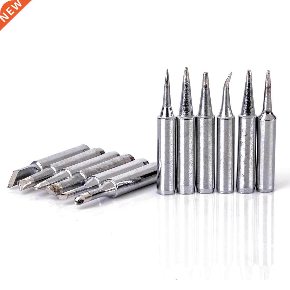 12pcs 900M-T Soldering Tips Iron Tip Set For 96/97/928 Sol