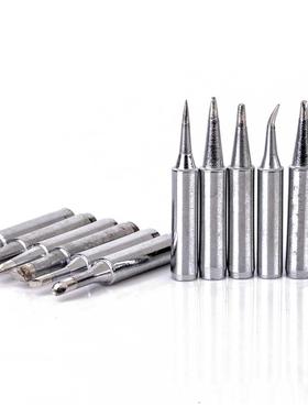 12pcs 900M-T Soldering Tips Iron Tip Set For 96/97/928 Sol