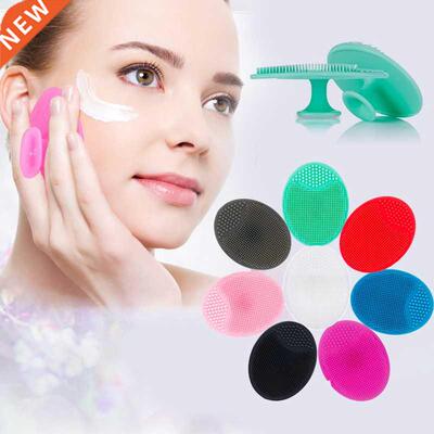 Silicone Beauty Washing Pad Facial Deep Pore Skin Care Black