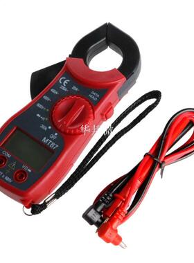 Digital Clamp Multimeter AC DC Voltmeter Ammeter LCD Ohmmete
