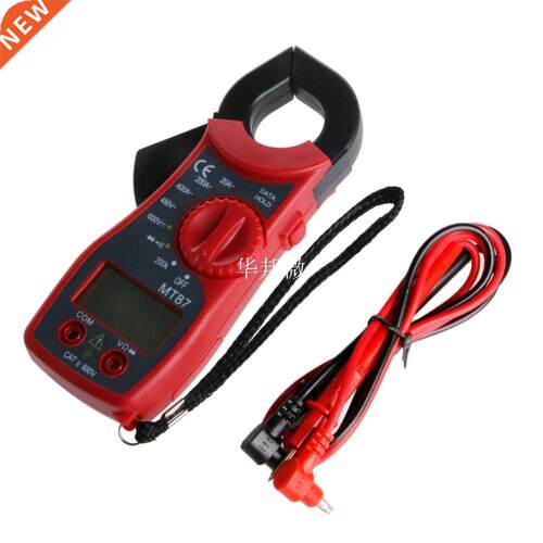 Digital Clamp Multimeter AC DC Voltmeter Ammeter LCD Ohmmete
