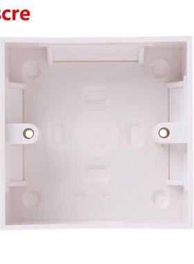 86 X 86mm Waterproof Wall Plate Junction Box Back Plate Box