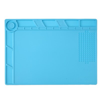 35x25cm Heat Insulation Silicone Pad Desk Mat Maintenance Pl