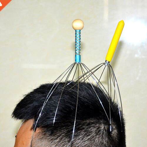 1 Anti-stress Tens Pain Relief Octopus Head Scalp Neck Stres