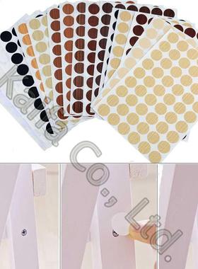 54PCS/Sheet Dameter 21MM PVC Self Adhesve Stcker Screw Ho