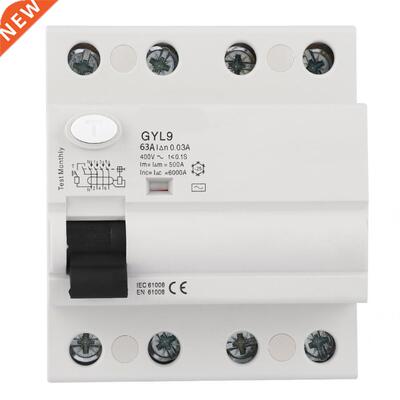 GYL9 Circuit Breaker 12v 4P+N 25A/40A/63A Residual current C
