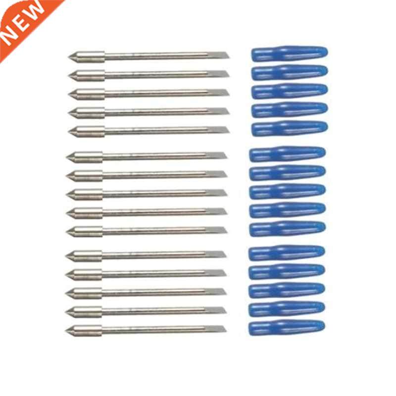 15Pcs 60 Degree Cutting Blade 适用于 Graphtec CB09 Silhouett