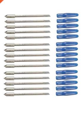 15Pcs 60 Degree Cutting Blade 适用于 Graphtec CB09 Silhouett