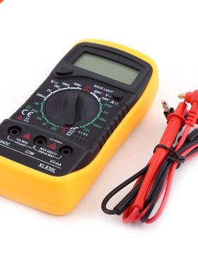 Digital LCD Multimeter AC/DC Voltmeter Resistance Current Vo