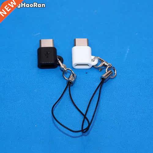 ChengHanRan 2x Type C Adapter Male to Micro USB Female USB