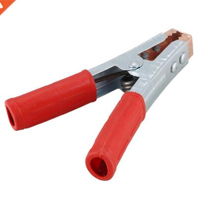 Red Handle 500A Sprng Loaded Crocodle Clp Weldng Earth C