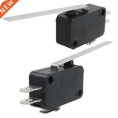Long Straight Hinge Lever 3 Pins Basic NO NC Momentary Micro