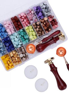Wedding Wax Seal Ancient Sealing Wax 1 Box Vintage DIY Octag