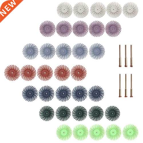 35Pcs Radial Bristle Disc Kit Abrasive Brush Wheel Radial Br