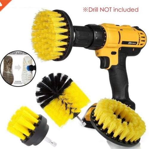 Cleaning Scrub Brush Electric Drill Brush Kit Auto Tires Cle
