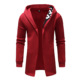 stitching sweater fashion Sweater large size cardigan coat