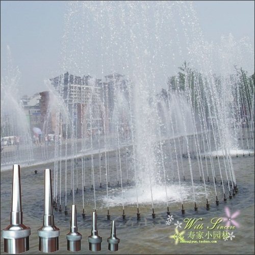 304不锈钢可调万向直流喷头 直射水柱水帘喷头 水景景观喷泉喷头
