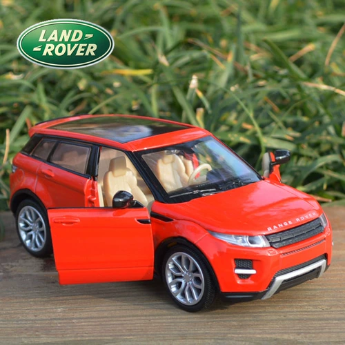 Land Rover, модель автомобиля, легкосплавный автомобиль, внедорожник со светомузыкой, масштаб 1:32
