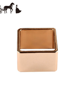 法式优雅纯铜方形丝巾扣两用高档围巾固定扣百搭披肩扣多功能配饰