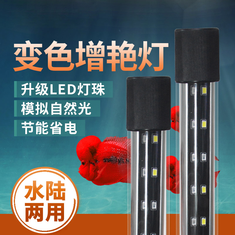 led燈照明魚缸燈led燈防水增艷