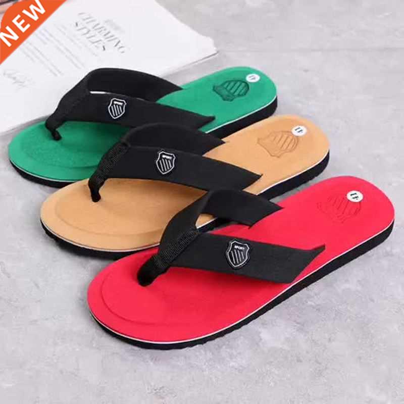 2022 New Arrival Summer Men Flip Flops High Quality Beach Sa