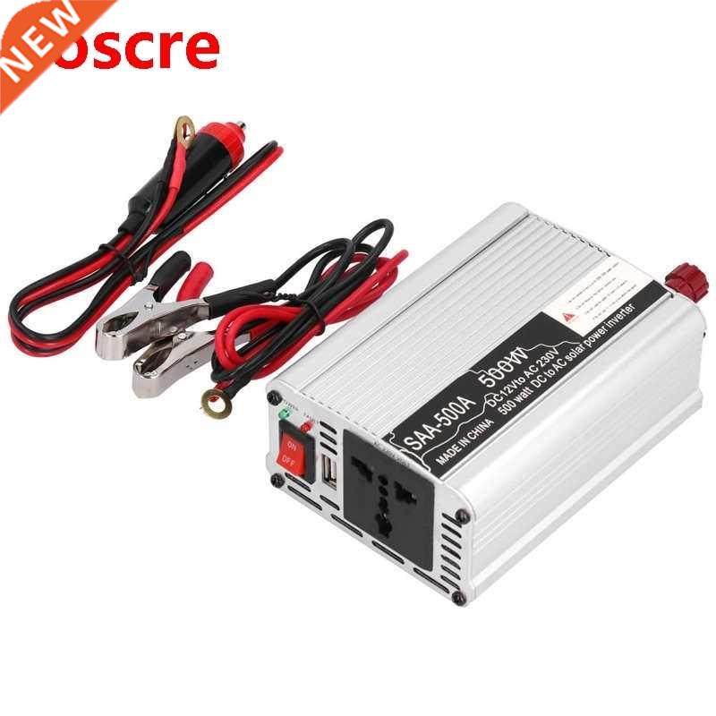 solar power inverter dc12v to ac220v 500w aluminium alloy mo