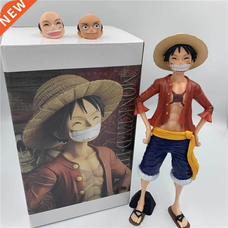 luffy 3d2y big standing ver. pvc action figure luffy sanji z