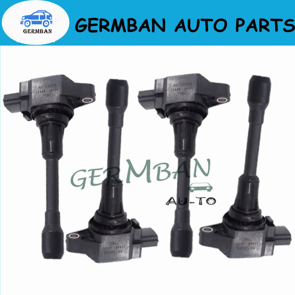 4PCS 22448-JA00C Ignition C 2007-15 Nissan TIIDA Cube Altim