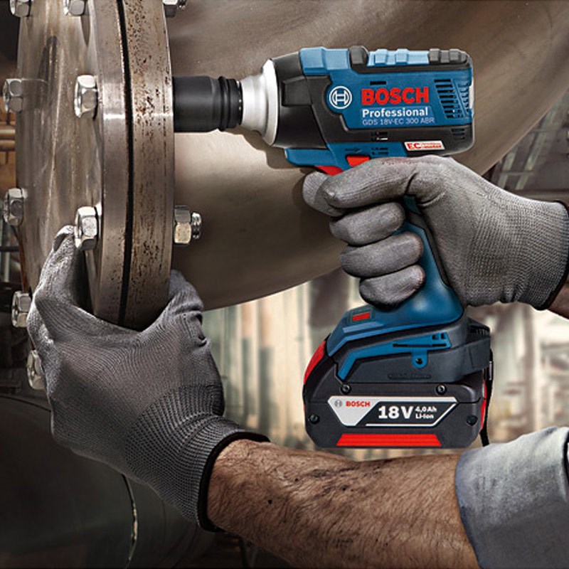 Bosch GDS 18V EC 300ABR Impact Wrench 18V Lithium Battery R