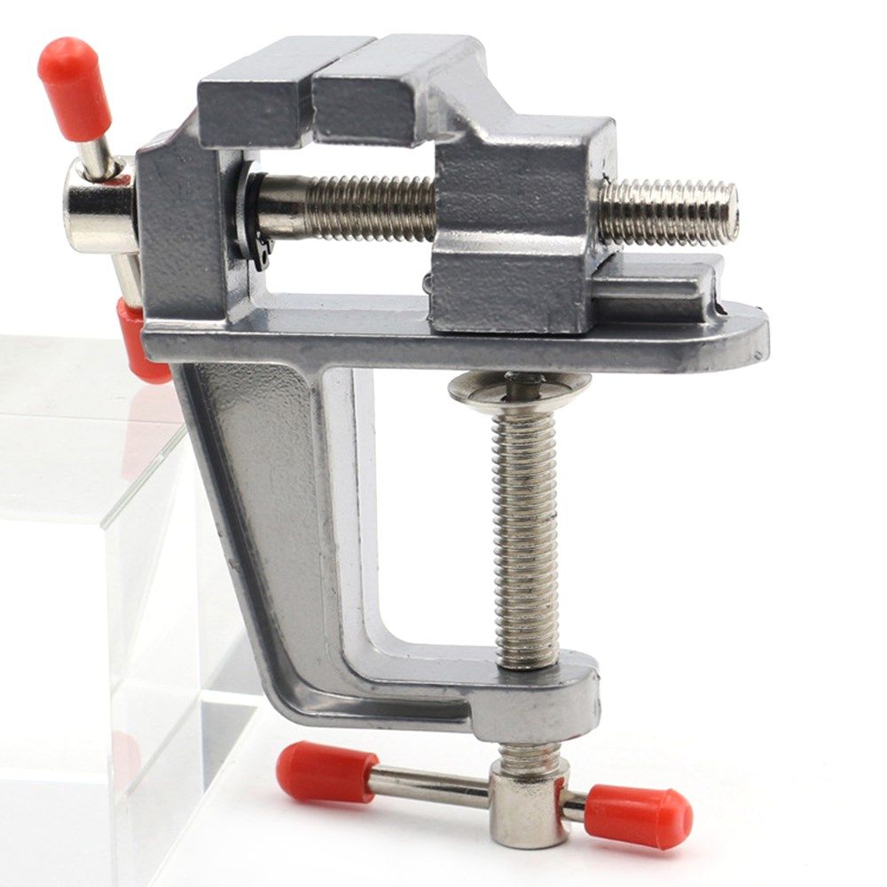 small hobby clamp mini aluminum miniature on table multi-fun