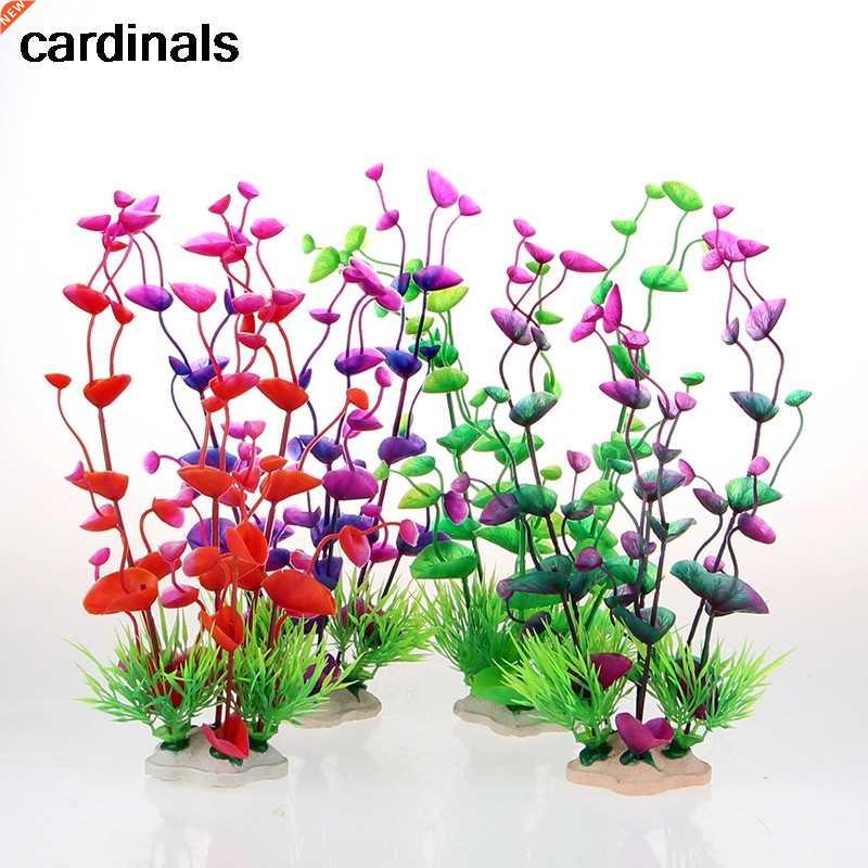 1pcs pvc fish tank decoration simulation artificial trumpet