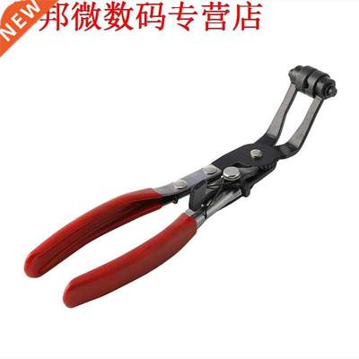 Angled Swivel Jaw Locking Car Pipe Hose Clamp Pliers Fuel Co