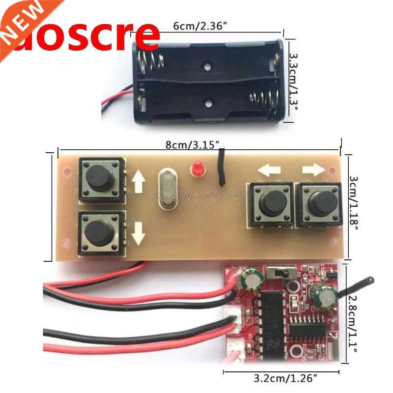 4-channel 2.4G Remote Control Receiver Module Kit Circuit Bo-封面