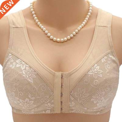 Wireless Cotton Bras for Women Lingerie Front Close Bralette