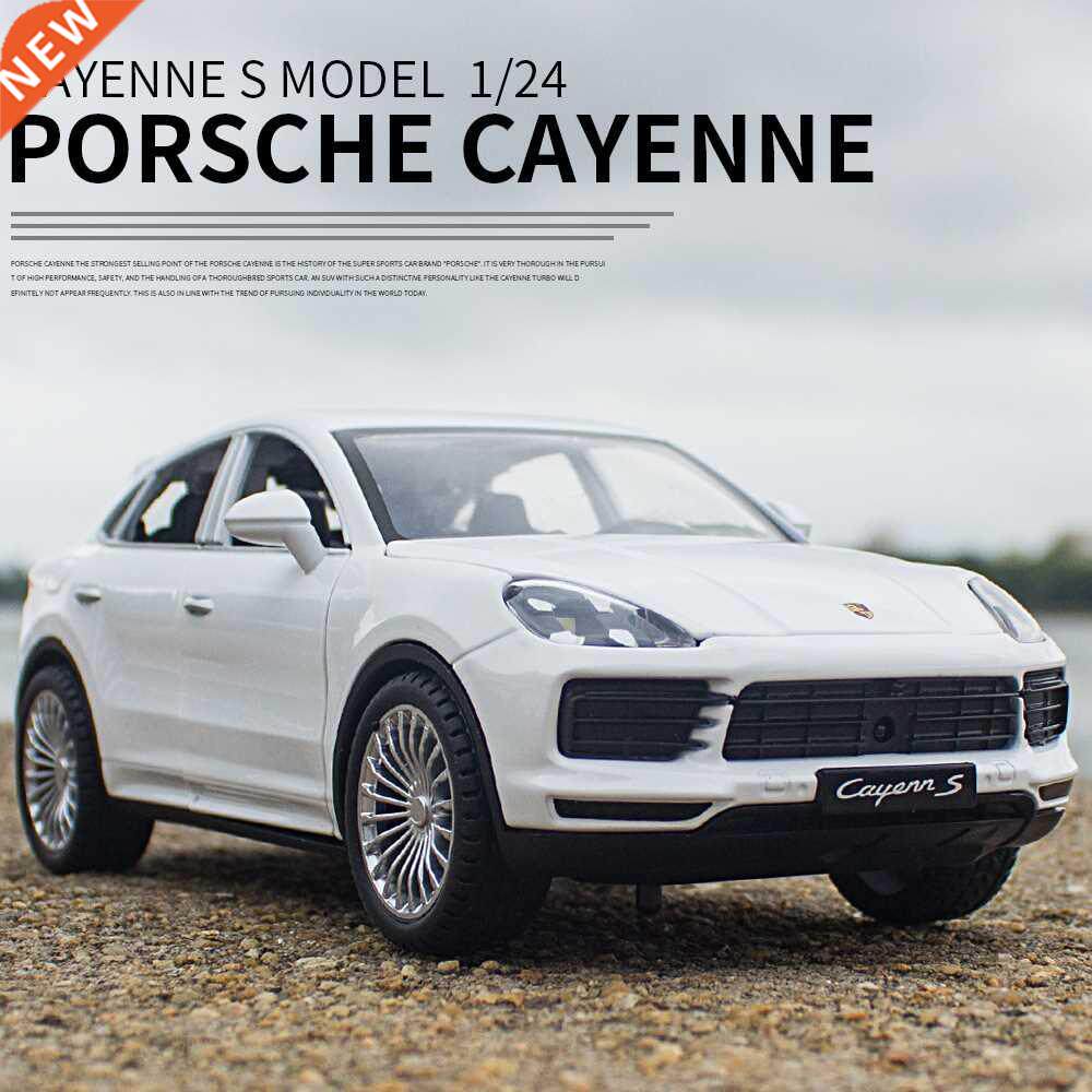 1:24 porsches cayenne turbo s alloy car model diecasts metal