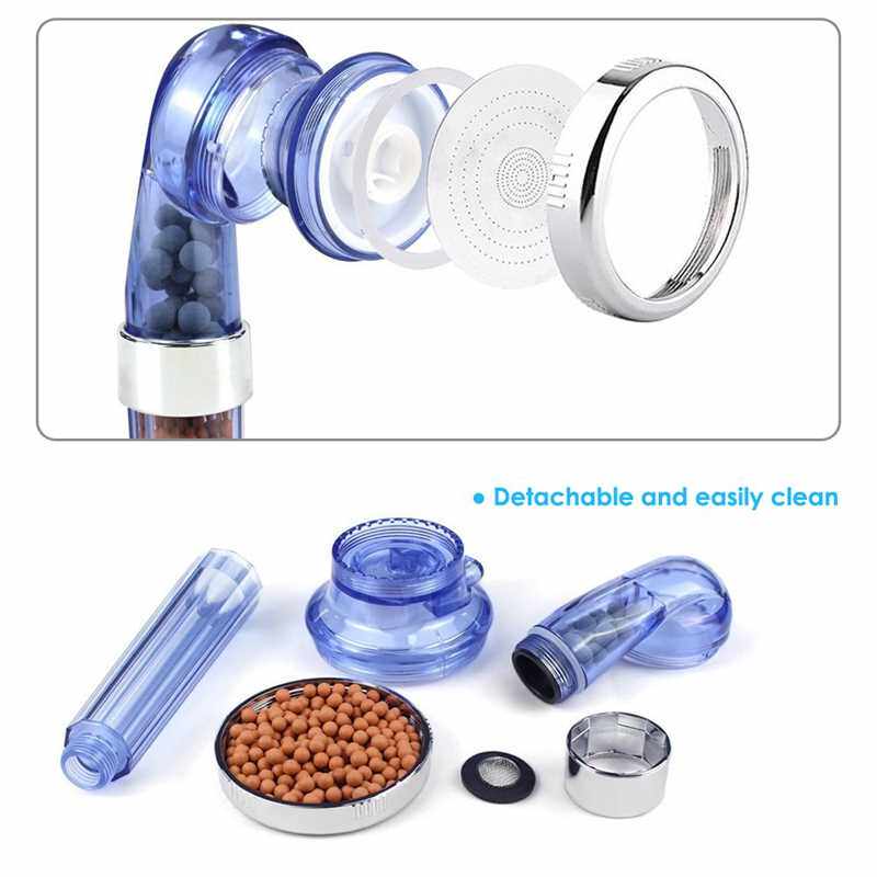 ONC FLTER SHOWER HEAD WTH 4 FEET HOSE HGH PRESSURE WATE