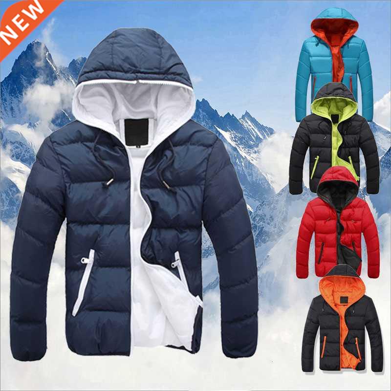 Autumn And Winter Men Ultra Parka Coats Thick Outdoor Men Wi