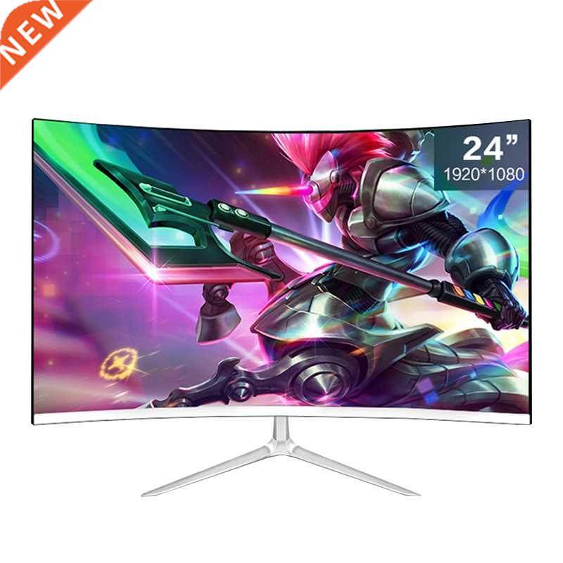 24 inch ips monitors gamer 1080p curved monitor pc 75hz hdmi