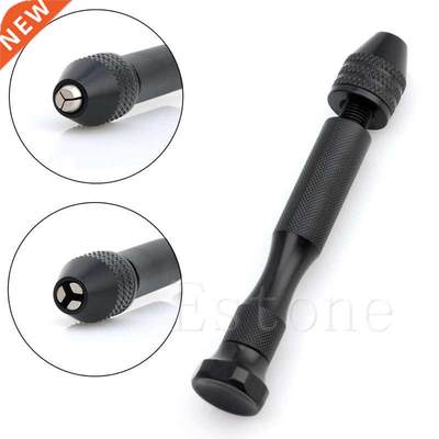 Mini Manual Aluminum Hand Drill Chuck Twsit Micro Drill Bit