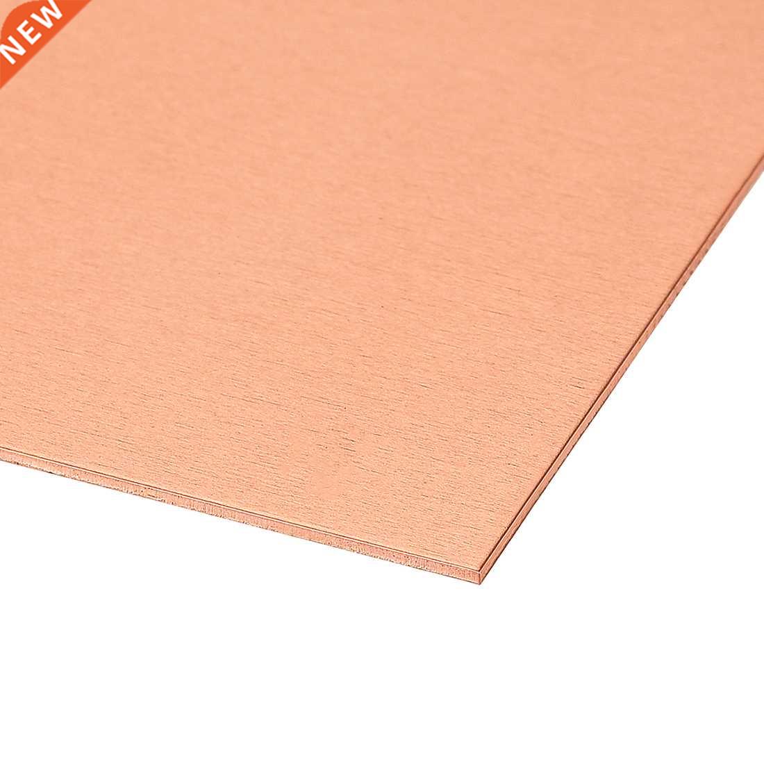 Copper Sheet, Metal Copper Plates 0.5mm 0.8mm Thick 2pcs