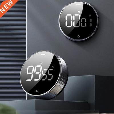 Magnetic Digital Timers Manual Countdown Kitchen Timer Count