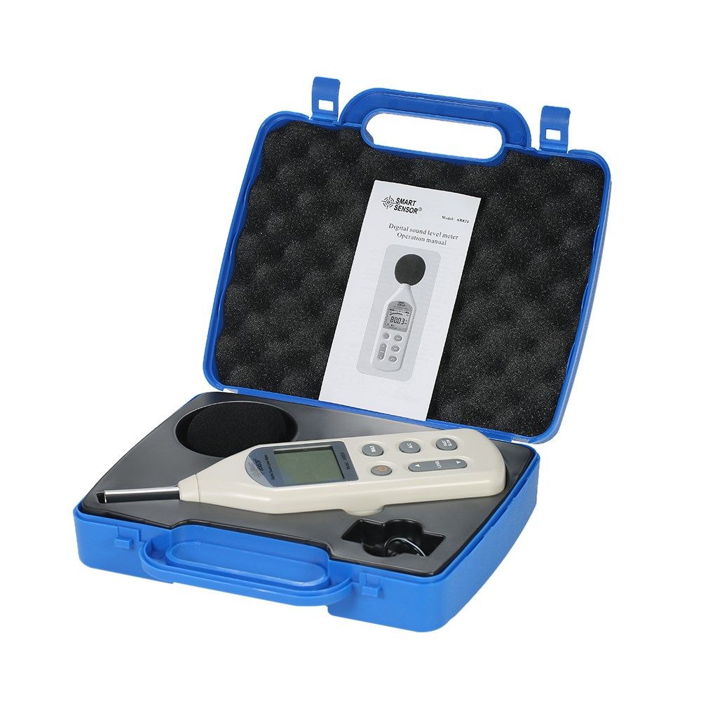 30-130dba high accuracy digital sound level meter lcd decibe