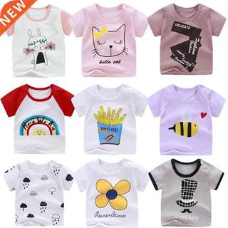 0-6Y Baby Boy Summer Clothes Newborn Kids T Shirts for Girls