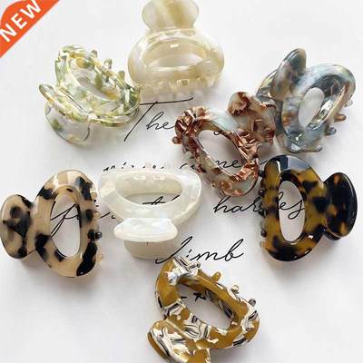 Sweet Mini Acetate Hair Clip for Women Girls Hair Claw Chic