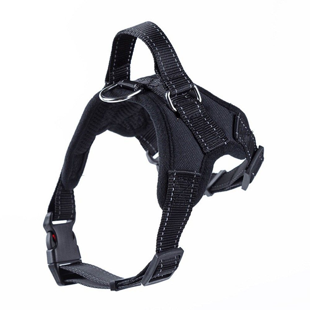 soft adjustable dog harness pet large dog walk out harness v